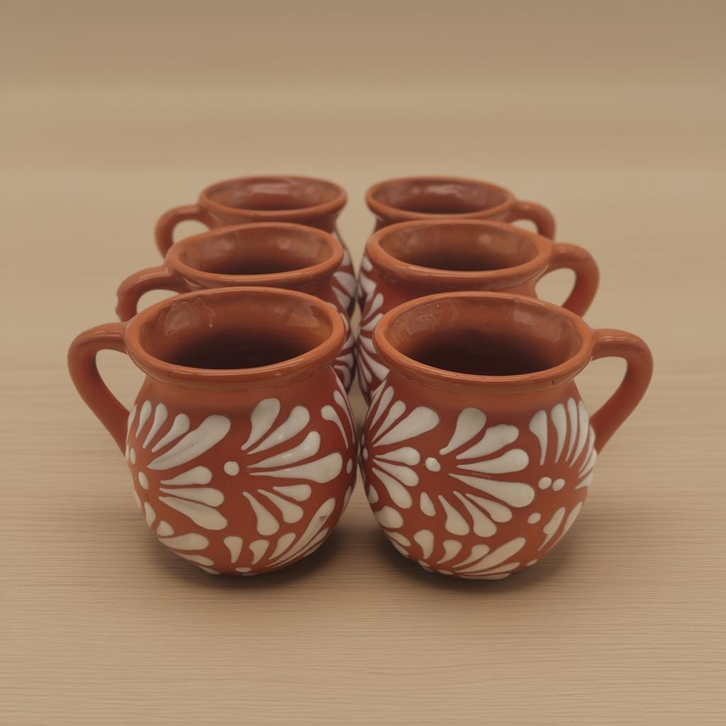 本場物！メキシコで買ったスカルのマグカップ陶器！文房具立てや小物入れにも！ メキシコ 骸骨 シュガースカル カラベラ メキシカンスカル マグカップ