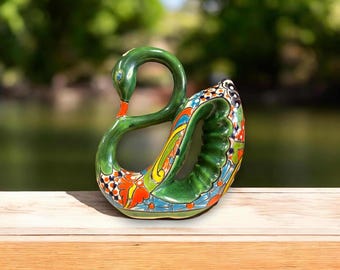 工芸品 Heron Martinez Mendoza pottery HERON MARTINEZ MENDOZA (ATTRB) POTTERY CANDELABRUM sold at