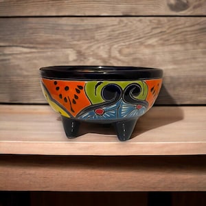 Talavera Salsa Bowl | Handcrafted Mexican Molcajete