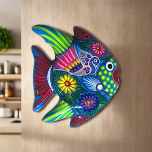 Vintage Ceramic Wall Fish - Etsy