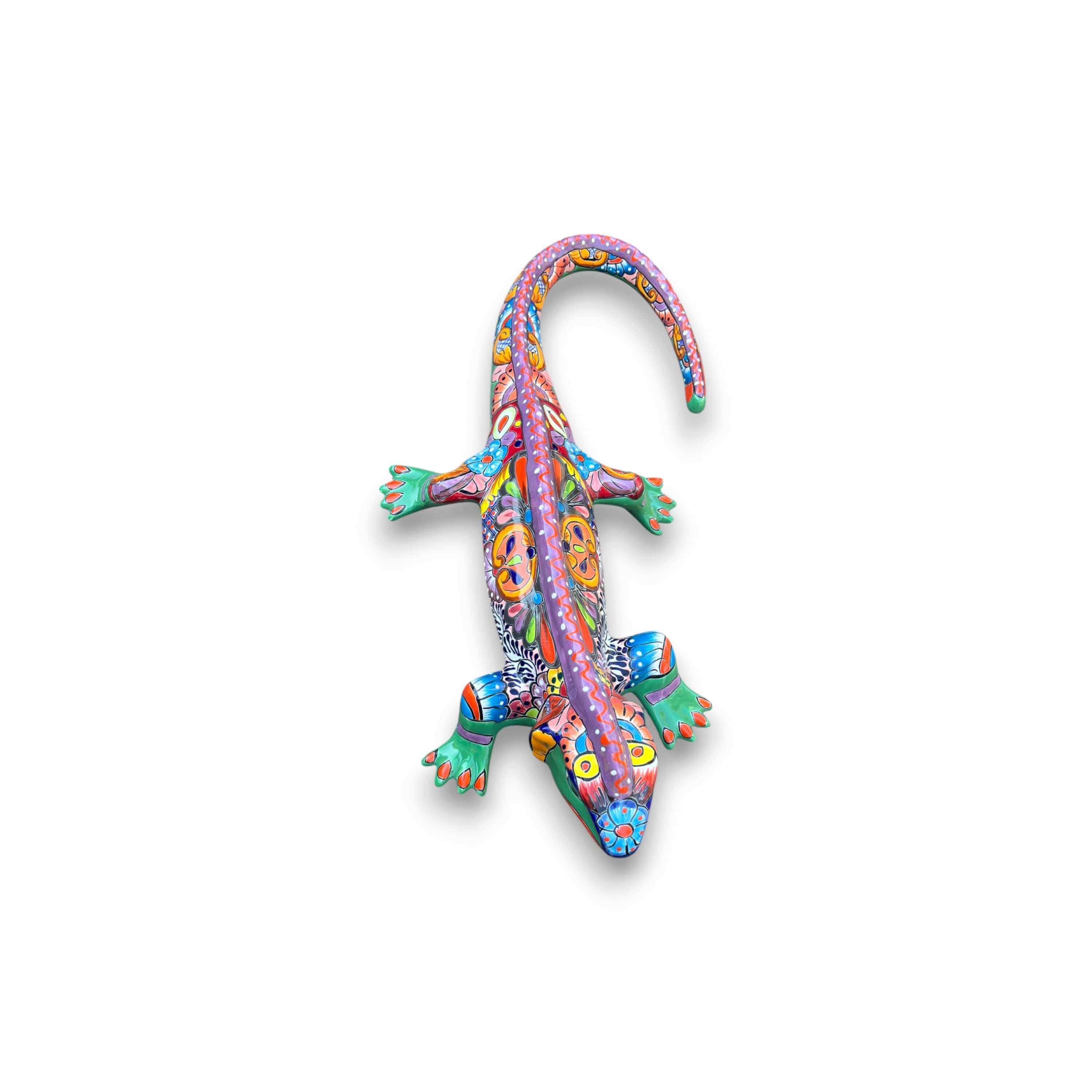 XL Talavera Iguana Statue | Hand-painted Mexican Ceramic Art - Etsy