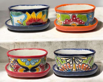 メキシコ タラベラ焼き Talavera de la Reyna 絵皿 プレート 2026年