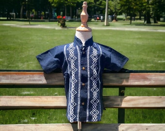 Mexican Handmade Dress Shirt | Cultural Clothing for Boys