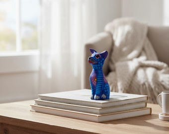 黒猫アレブリヘ、木彫りアレブリヘ、オアハカ民芸 - Etsy 日本