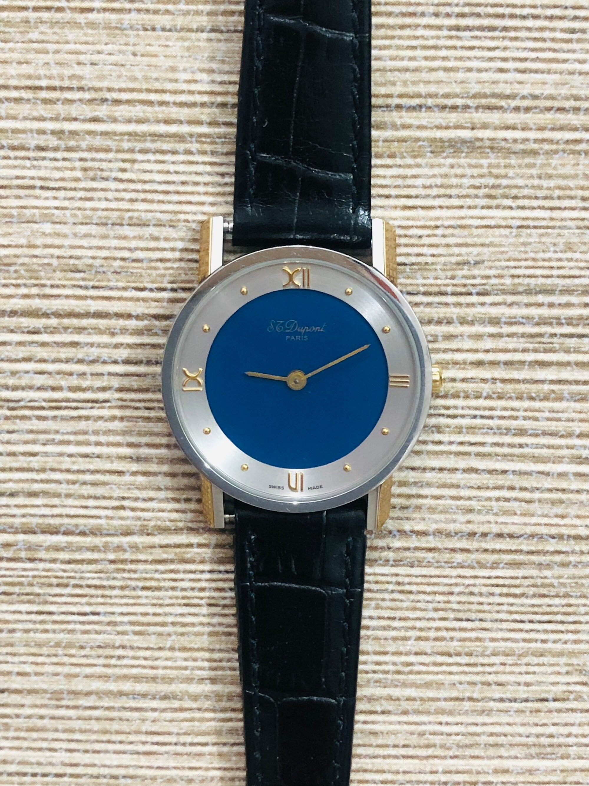 Battery Replacement Vintage S.T. Dupont – Laqué de Chine Paris Wrist Watch  Ladies – 1990s - YouTube