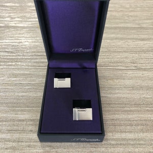 ST Dupont Cufflinks Lighter Shaped