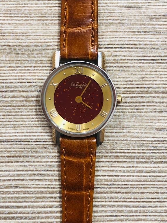 Mechanical watches Auvergne Gold - Croco Black | Julien de Bourg