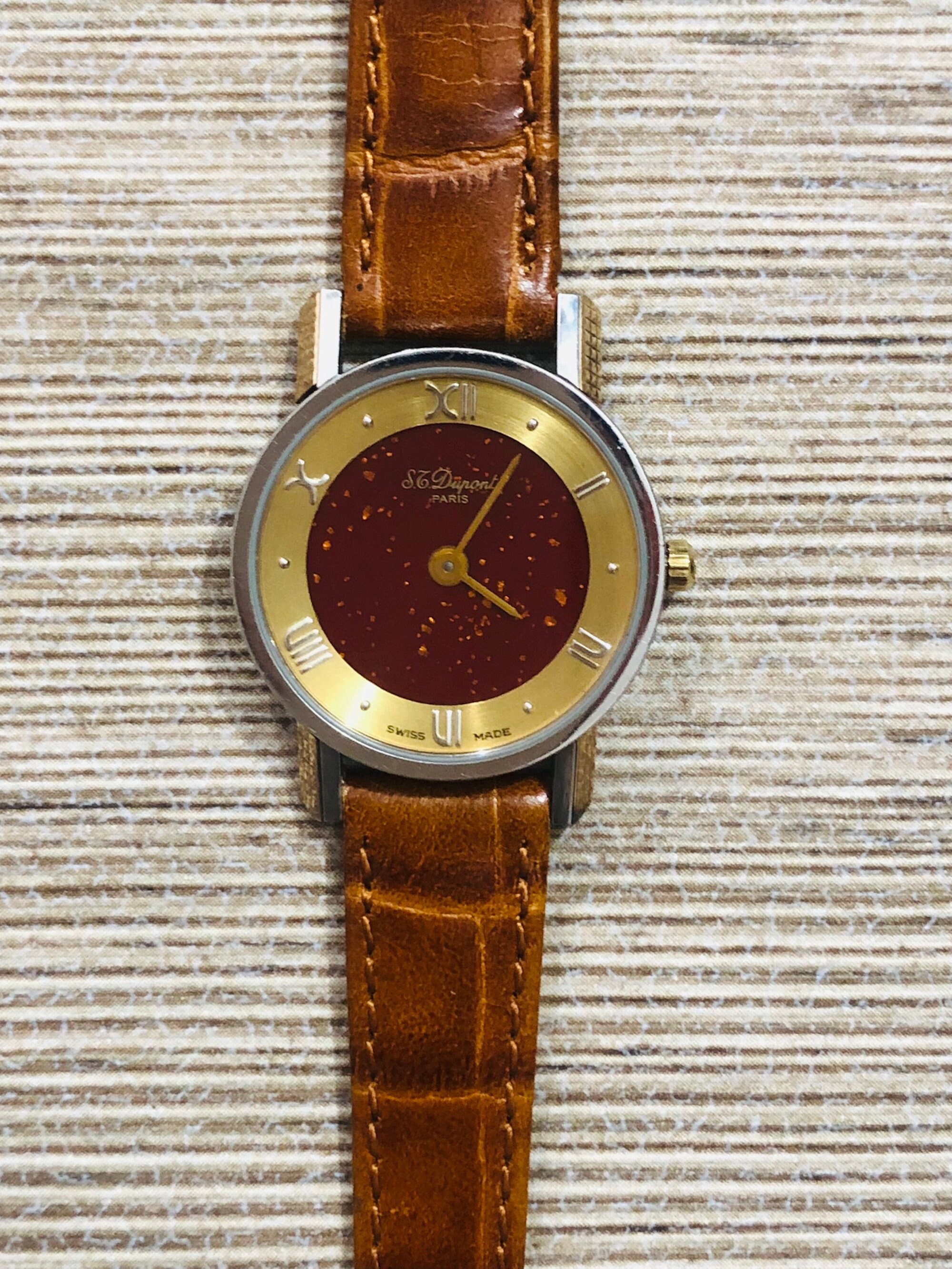 Reloj dupont de oro sale