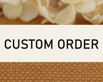 Custom Order for Hector Lopez