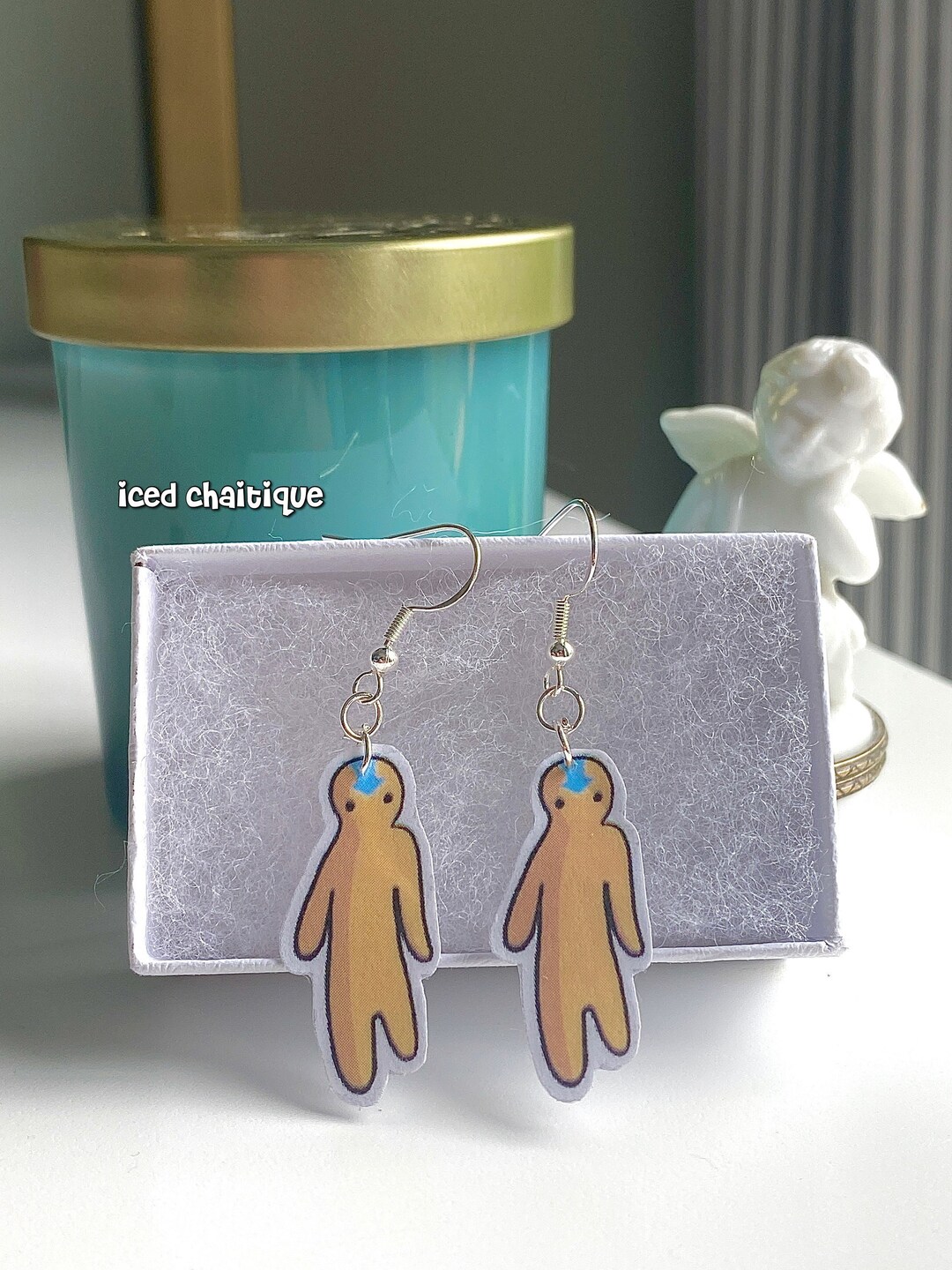 Avatar Unfried Dough Meme Earrings Etsy