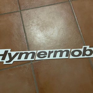 Targhetta con logo Hymermobil immagine 5