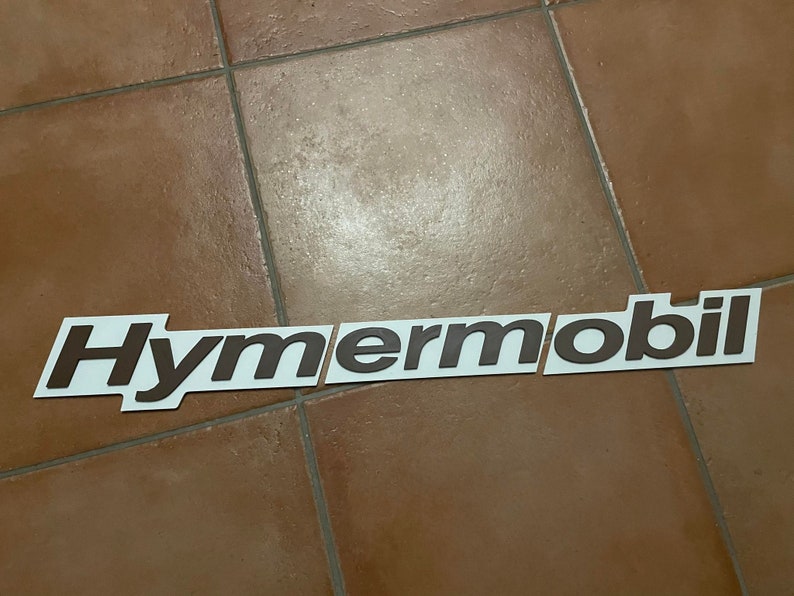 Targhetta con logo Hymermobil immagine 5