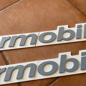 Targhetta con logo Hymermobil immagine 4