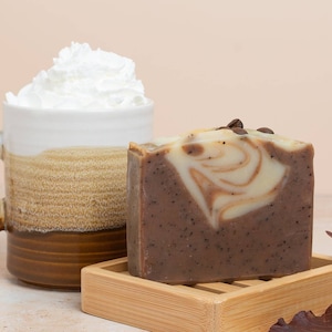 Peppermint Mocha All Natural Goat Milk Soap