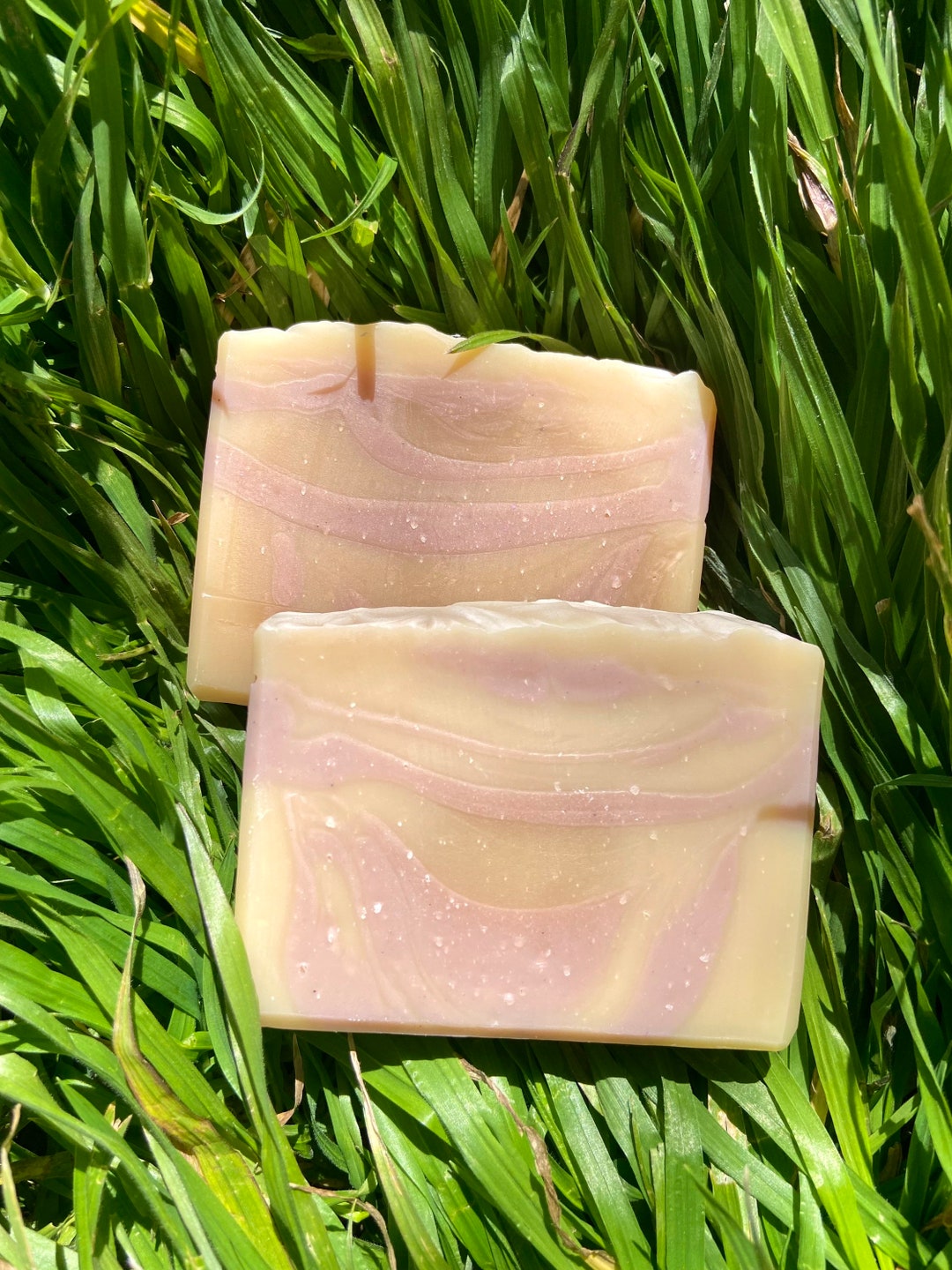 Purple Brazilian Clay & Lavender Essential Oil Goat Milk Soap Etsy