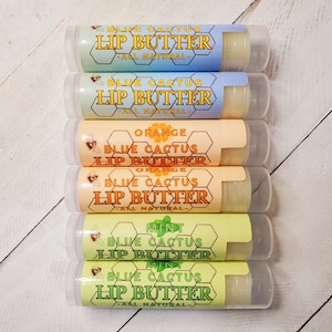 Ganz natürliche Lippenbutter