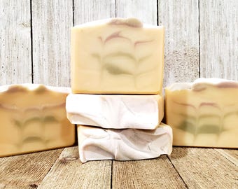 Jabón de leche de cabra totalmente natural Sage