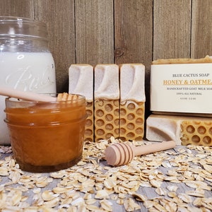 Honey & Oatmeal Goat Milk Soap