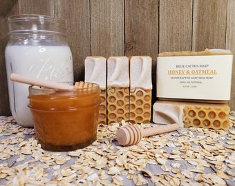 Honey & Oatmeal Goat Milk Soap
