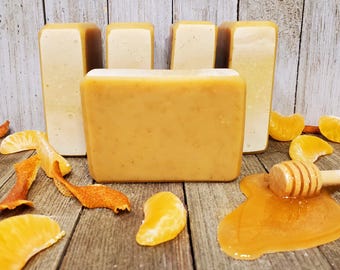 Honey Orange All Natural Goat Milk Soap