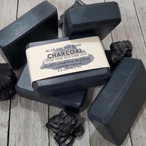 Charcoal All Natural Goat Milk Soap