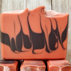 Rose Clay and Charcoal Goat Milk Soap