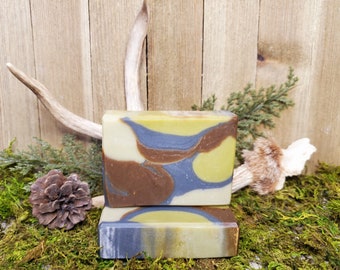 Camouflage and Pine All Natural Goat Milk Soap