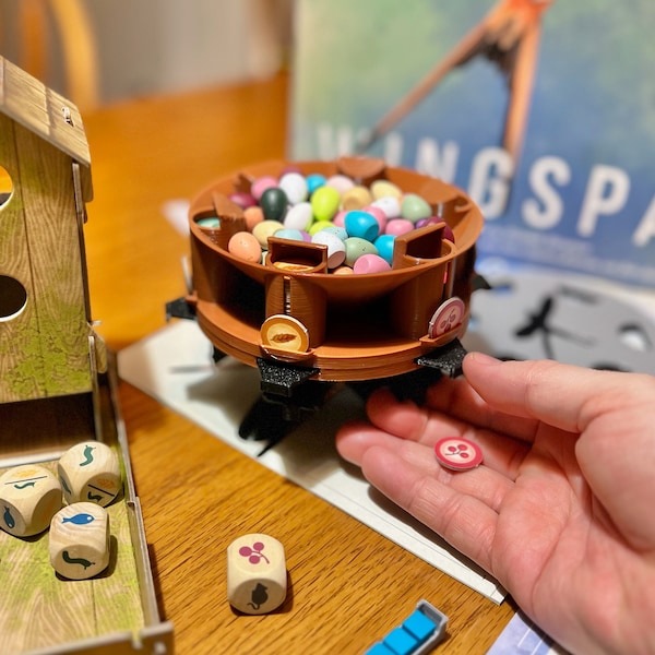 Wingspan Nest and Food Tokens Dispenser