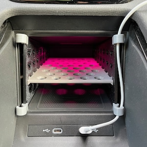 Cubby Shelf with Cable Organizers for VW ID.4