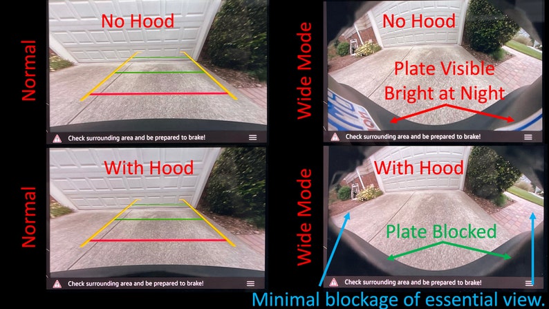 VW ID.4 Backup Camera Hood image 2