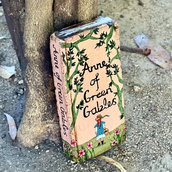 Anne of Green Gables Garden or Mantle Brick Book - Etsy