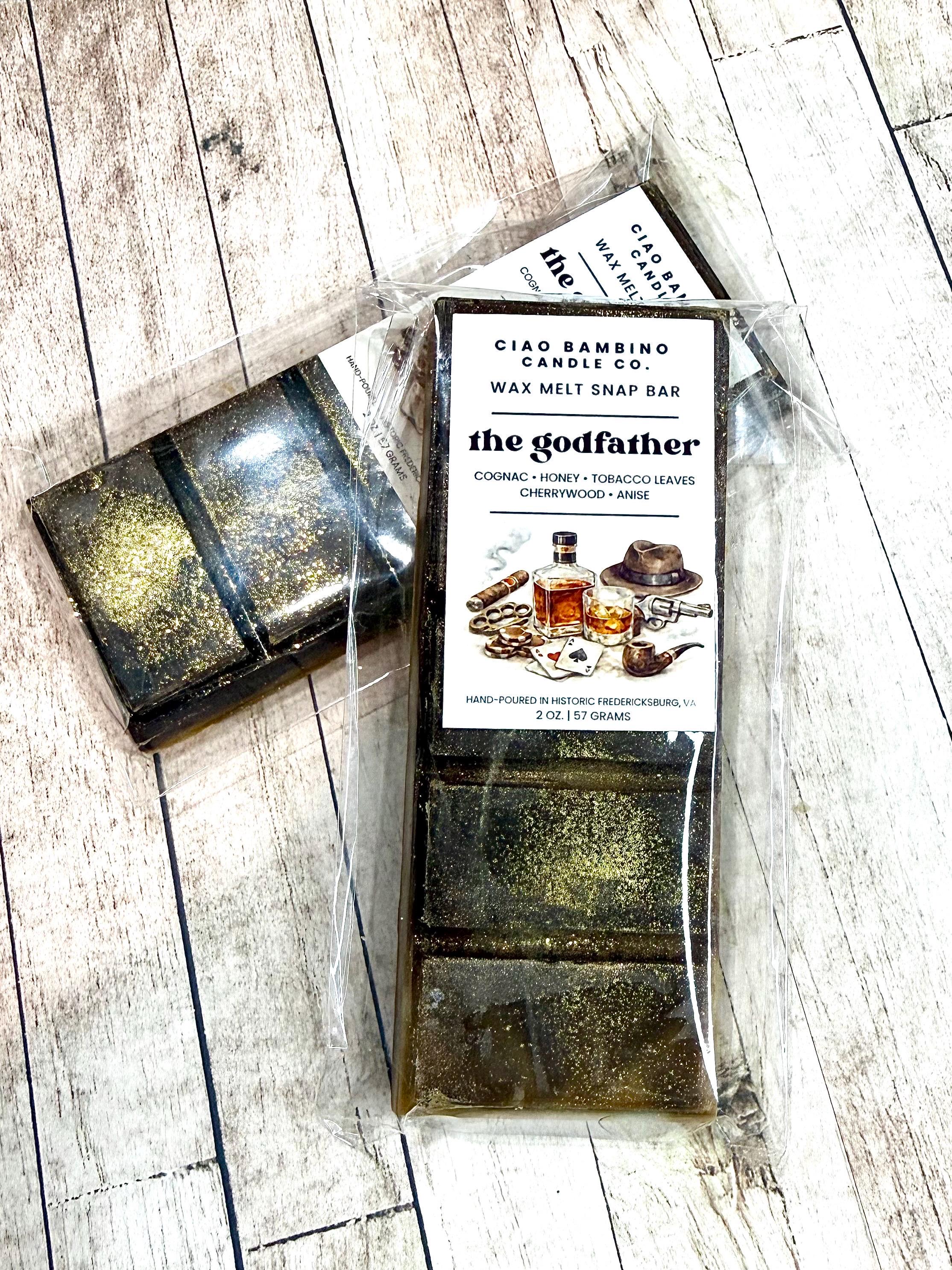The Godfather Wax Melt Snap Bar: Honey, Anise, Tobacco