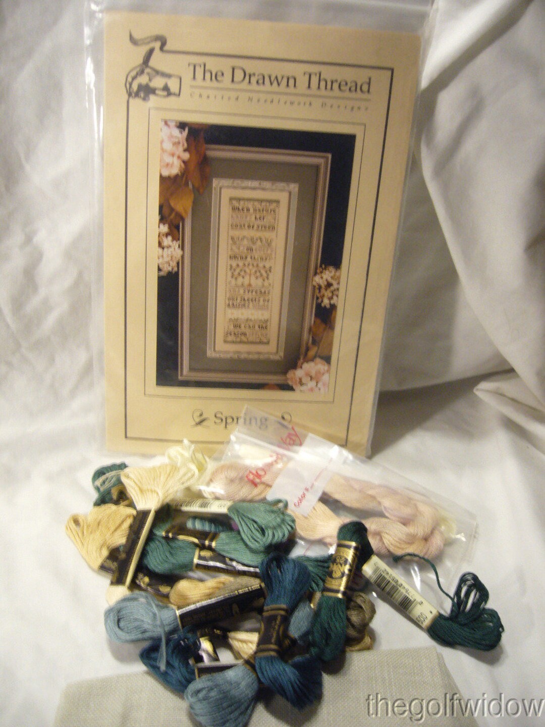 The Drawn Thread Spring Cross Stitch Kit 51 W X 157 H 1995 New - Etsy