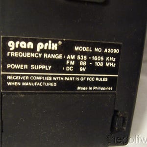 Tres radios Transitor antiguas: GE, Emerson y Gran Prix imagen 8