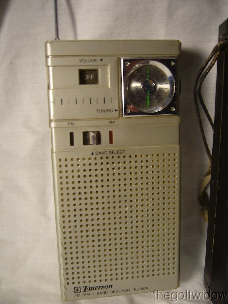 Tres radios Transitor antiguas: GE, Emerson y Gran Prix imagen 2