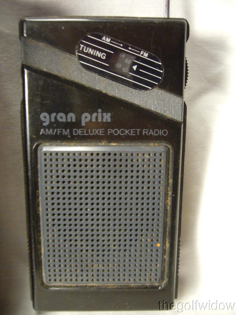 Tres radios Transitor antiguas: GE, Emerson y Gran Prix imagen 4