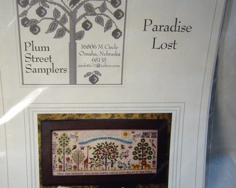 Plum Street Samplers - Paradise Lost Pattern  New In Package