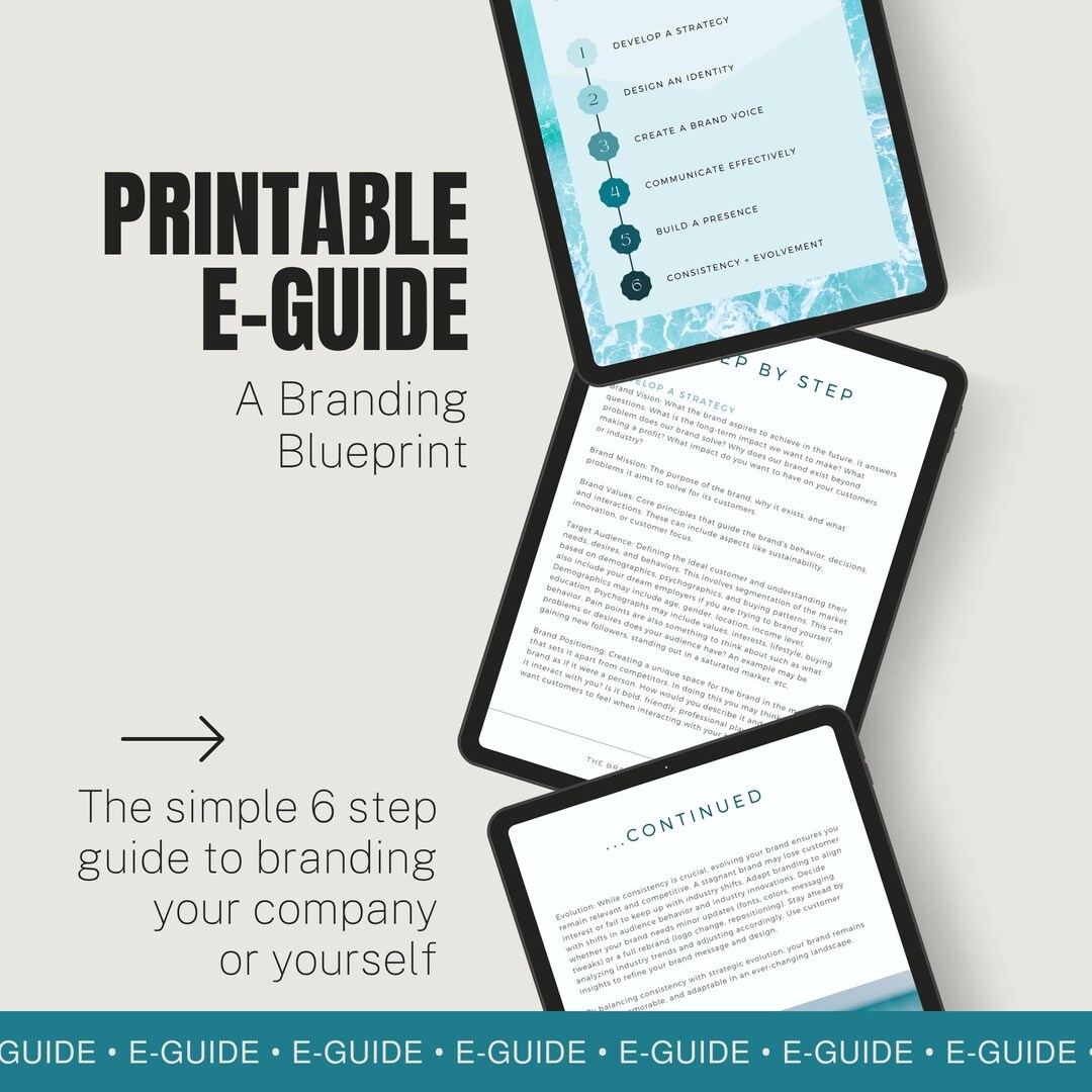 Branding Blueprint - E-guide - A Basic Guide to Branding - How-to - Etsy