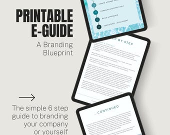 Branding Blueprint - E-Guide - A Basic Guide To Branding - How-To