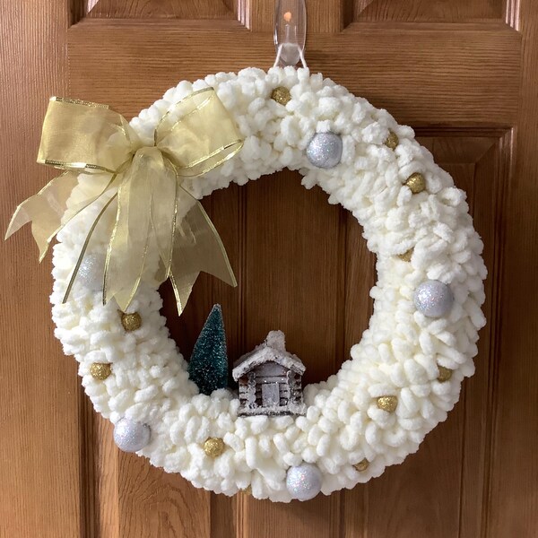 Loop Yarn Wreaths - Etsy