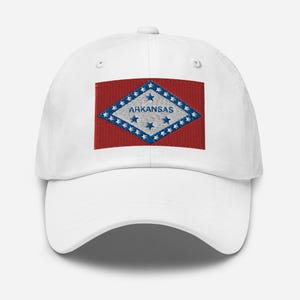 Arkansas Flag Hat