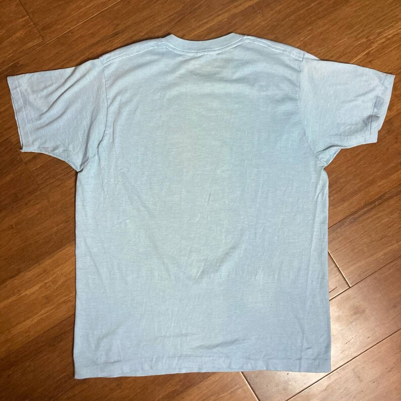 Vintage 70s / 80s American Embassy Lome Togo Tee Shirt West Africa Gulf