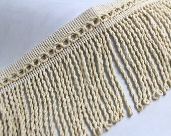 3 Inch long Teal Blue Thin Bullion Fringe Trim / Style# BFTC3 / Color