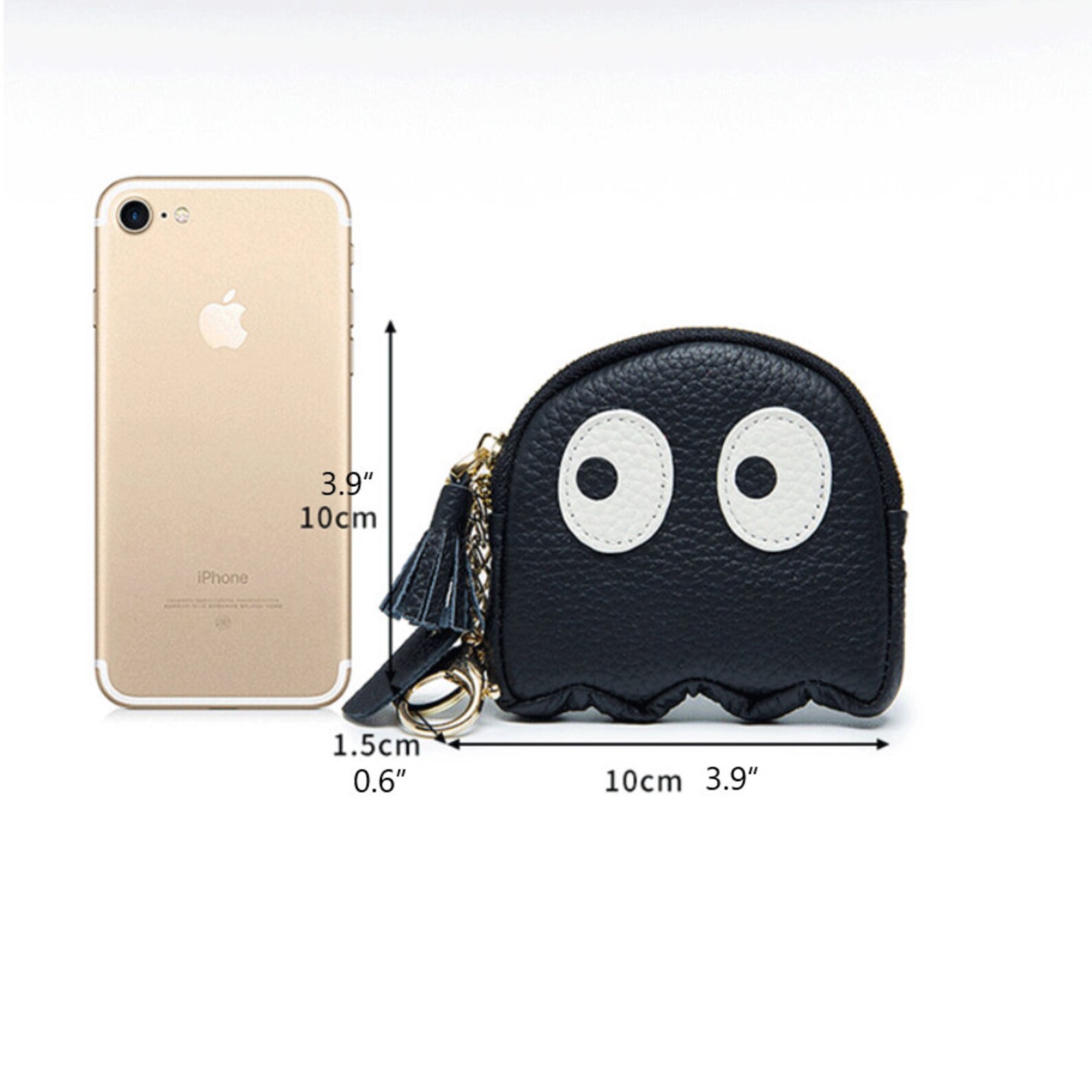 Cute Small Leather Coin Purse. Coin Purse Keychain Kawaii Etsy