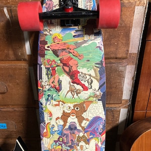 Custom 80&#39;s vintage inspired Longboard! ONE OF A KIND!
