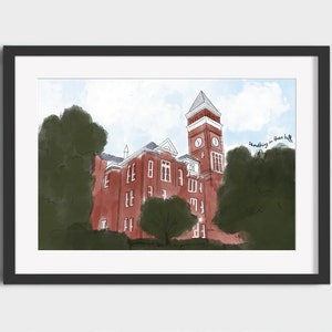 Clemson University Wall Art | Clemson Wall Art | Something In These Hills