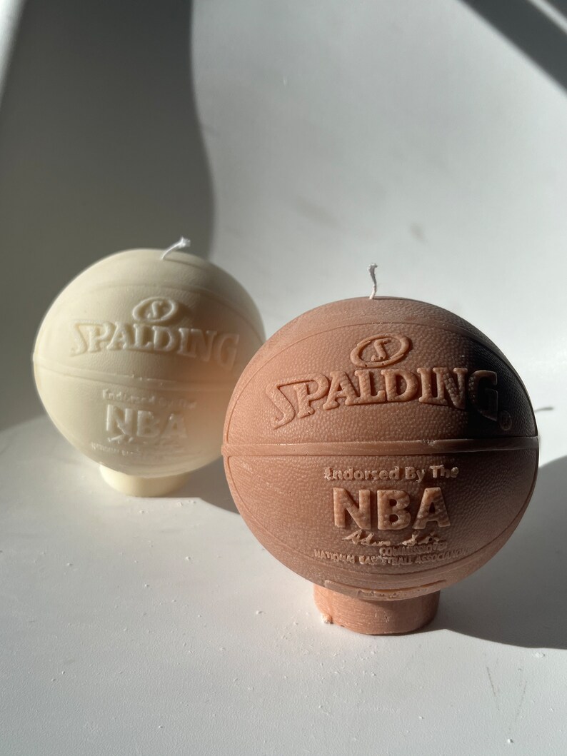 Basketball Decorative Candle NBA Ball Candle Candle for Etsy