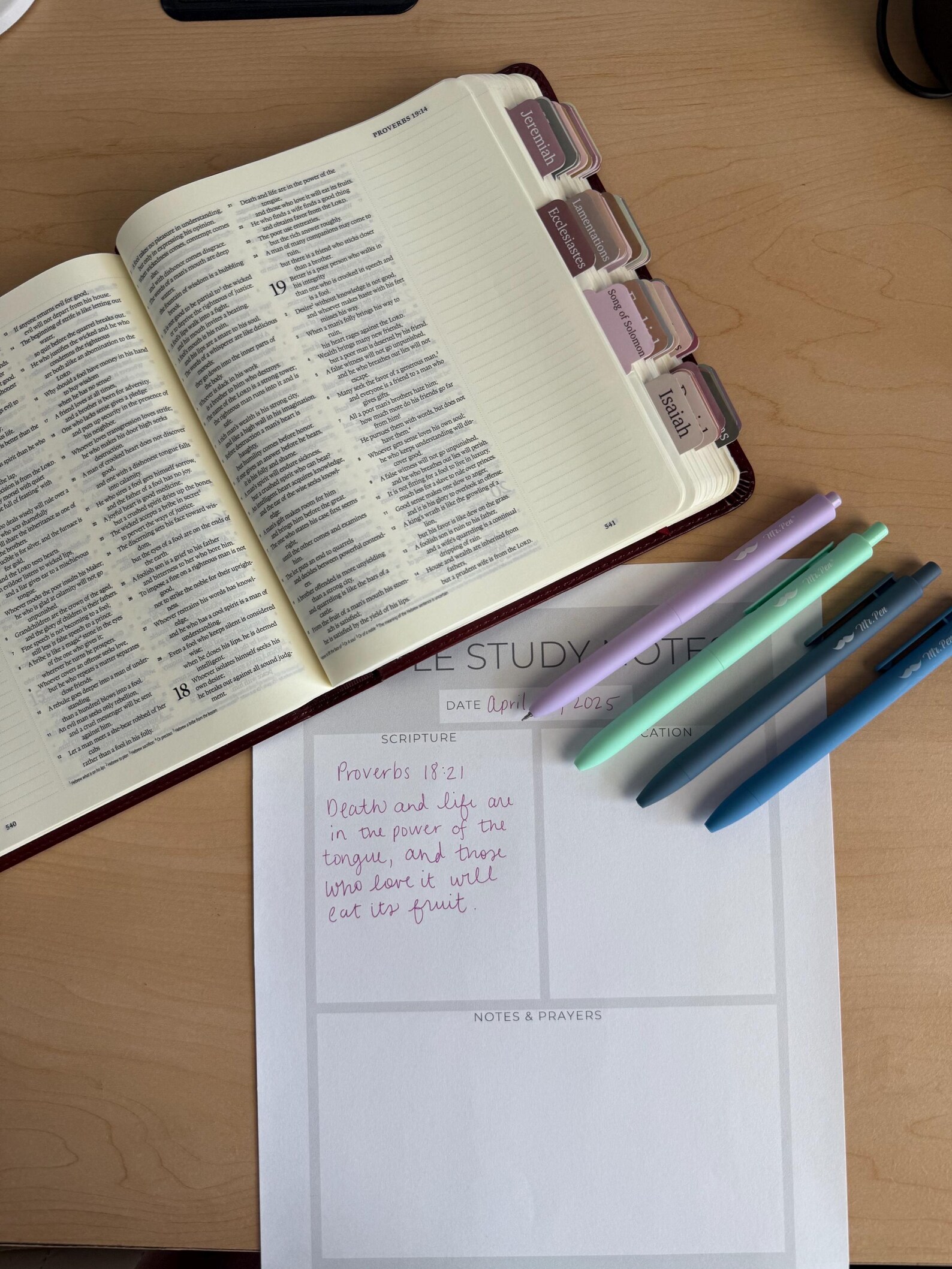 Minimalist Bible Study Notes, Printable PDF, Bible Study Template ...