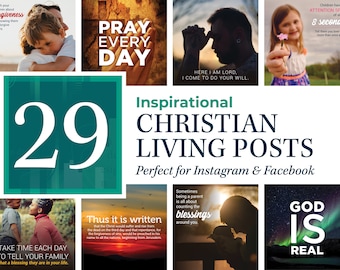 29 Inspirational Christian Living Posts for Instagram & Facebook