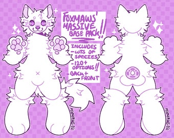 Foxmaws MASSIVE Puzzle Reference Base Pack !! - Species Variation + Extras !!